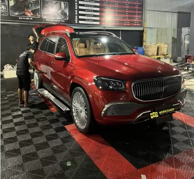 Độ body mercedes gls 450 maybach thủ đức