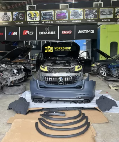 Nâng cấp body mercedes
