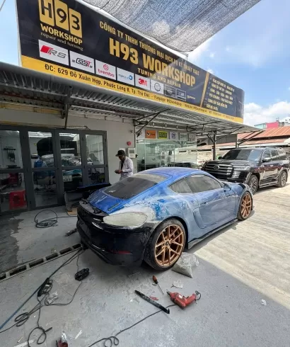 Đồng sơn Porsche