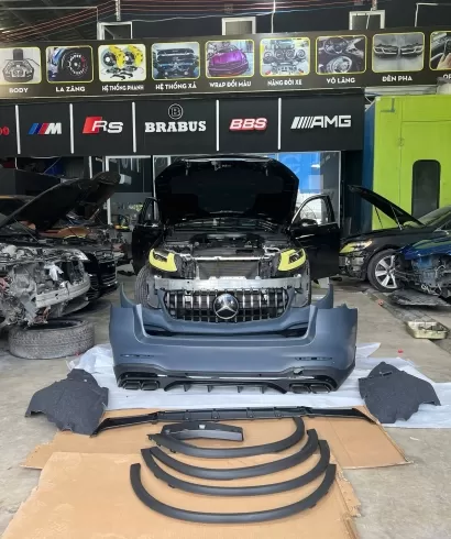 Độ xe mercedes