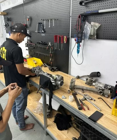 Sửa chữa thước lái ô tô