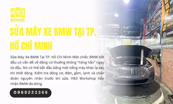 Sửa Máy Xe BMW Tại TP. Hồ Chí Minh