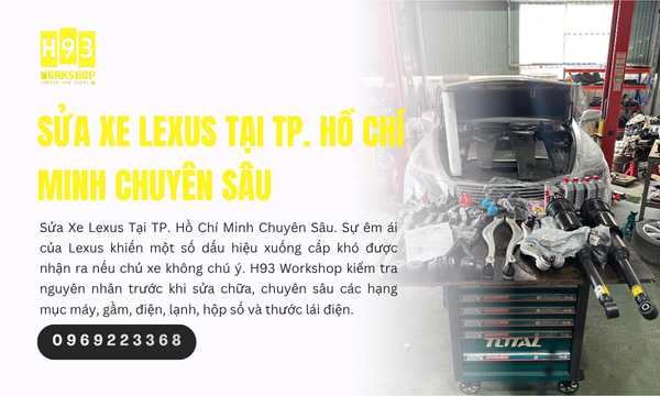 Sửa Xe Lexus Tại TP. Hồ Chí Minh Chuyên Sâu