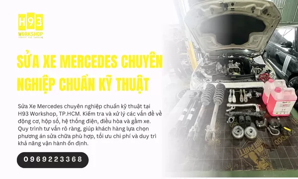 Sửa Xe Mercedes Chuyên Nghiệp Chuẩn Kỹ Thuật