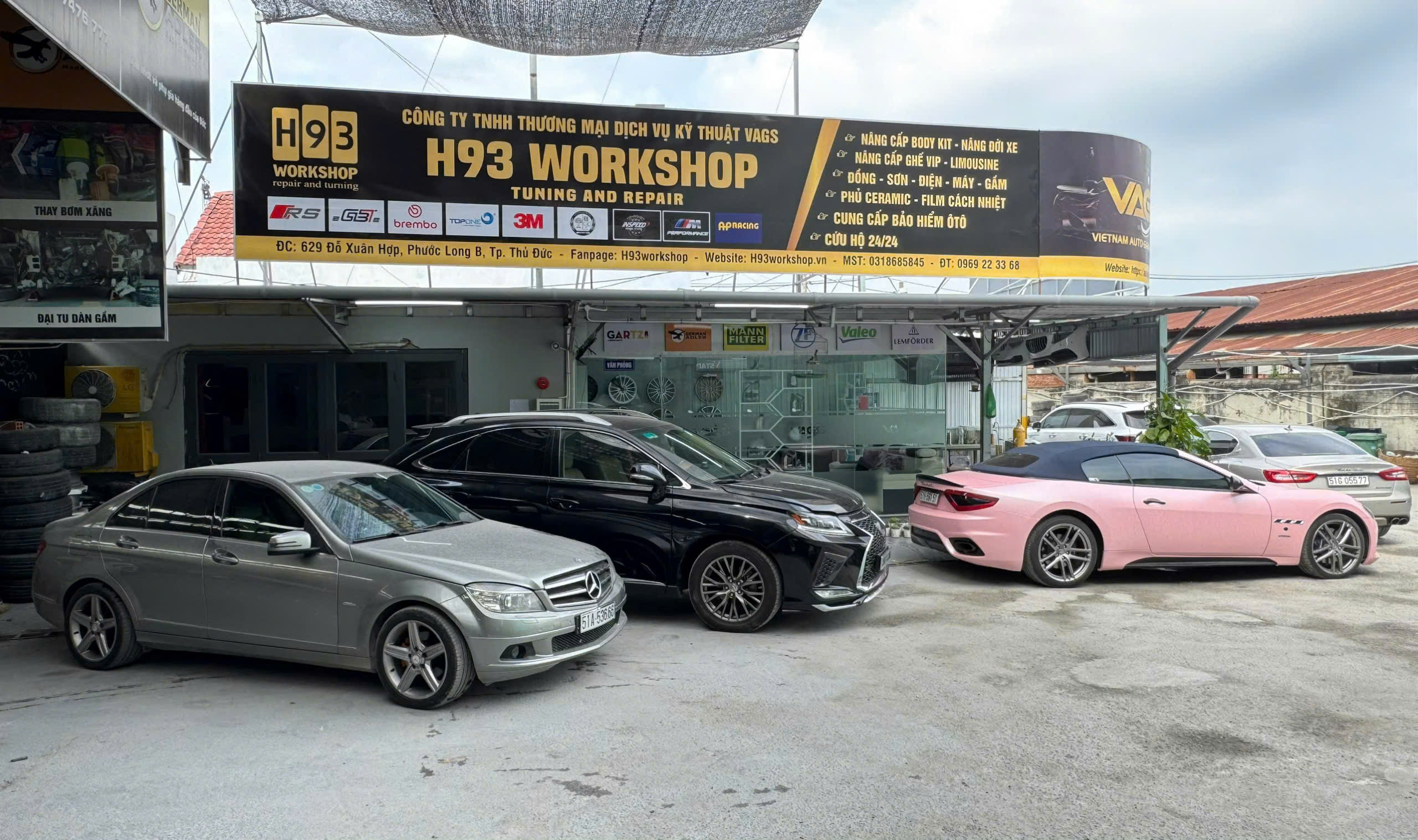 Chăm Sóc Và Bảo Vệ Sơn Xe Toàn Diện Tại H93Workshop