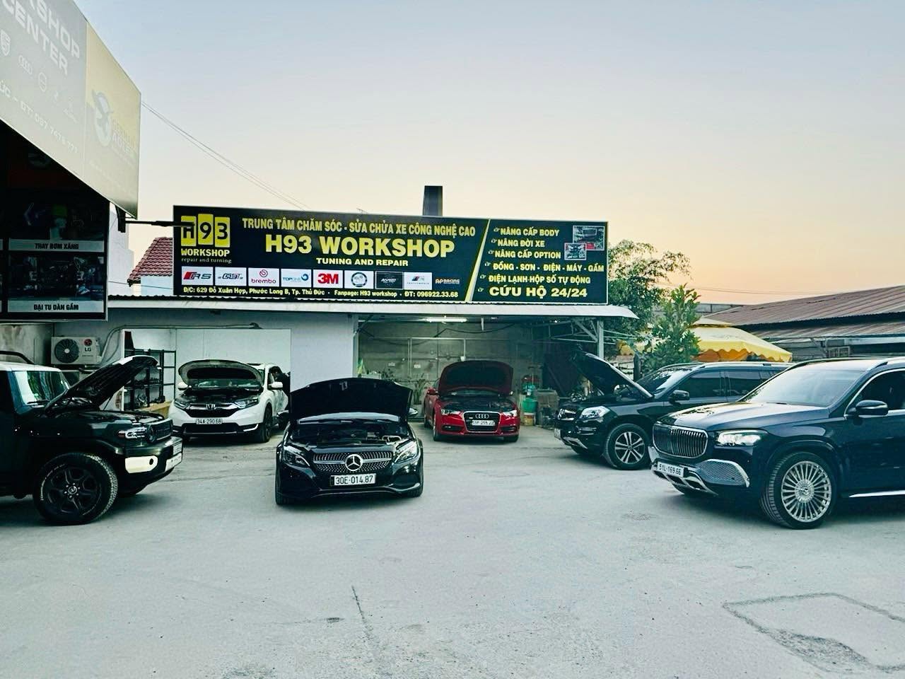 H93Workshop chuyên độ sàn ô tô và nâng cấp nội thất