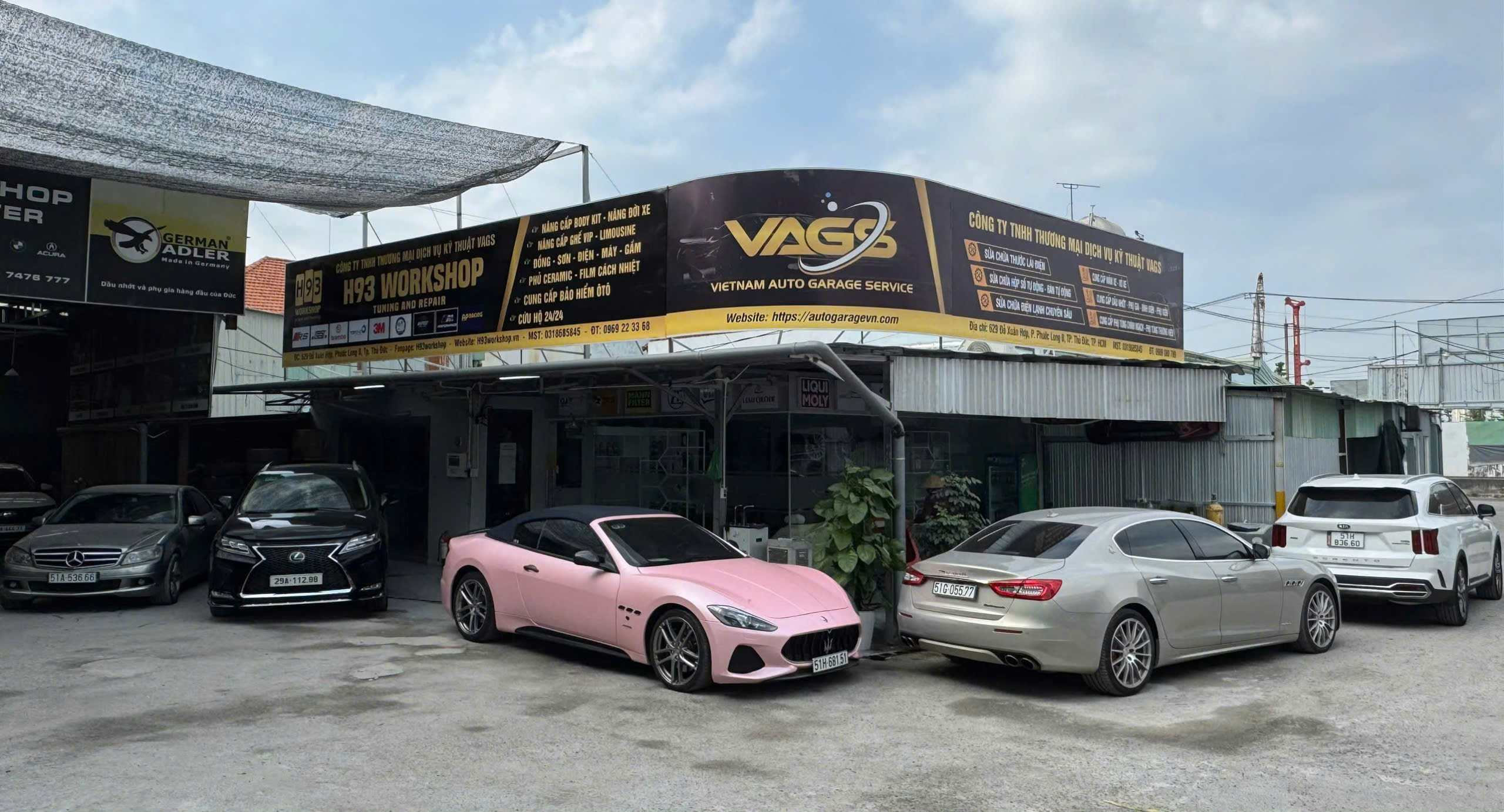 H93Workshop Nâng tầm trải nghiệm xe hơi bằng sự tử tế và chuyên nghiệp