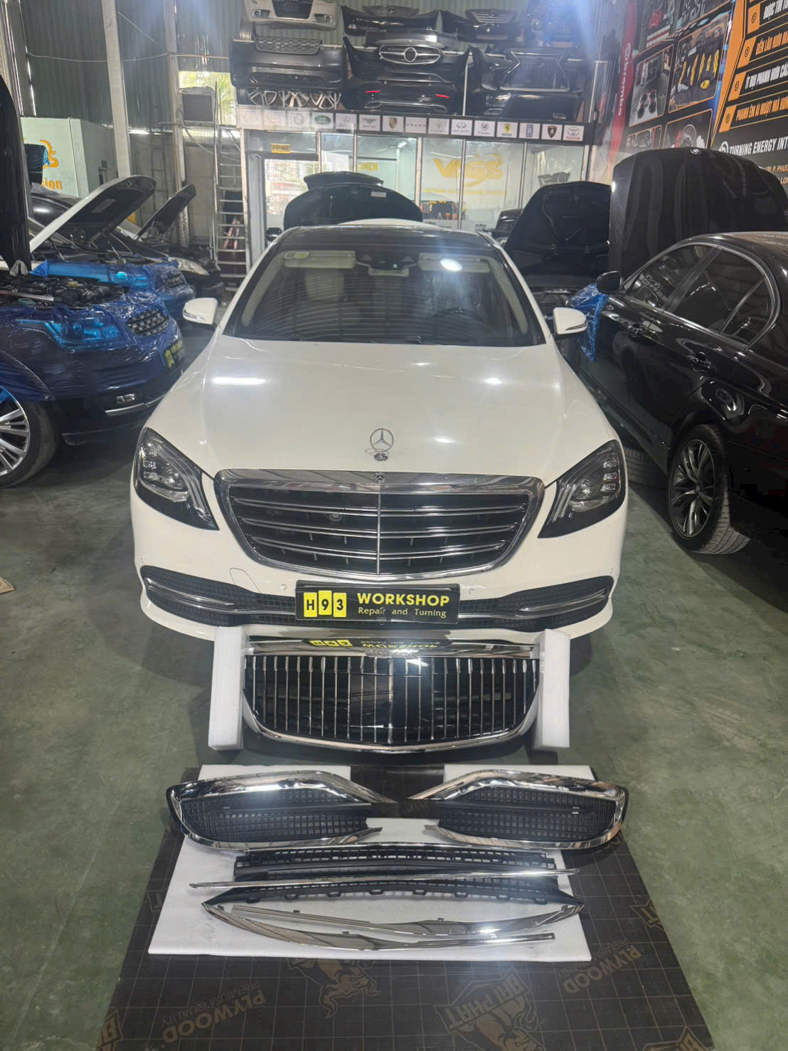 Chi phí sửa gầm xe Mercedes tại TP. Hồ Chí Minh phụ thuộc vào những gì?