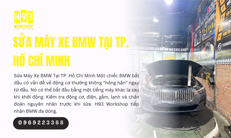 Sửa Máy Xe BMW Tại TP. Hồ Chí Minh