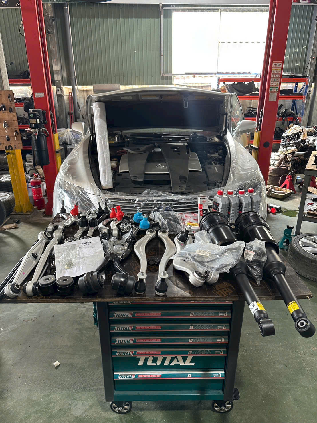 Quy trình sửa xe BMW tại H93 Workshop