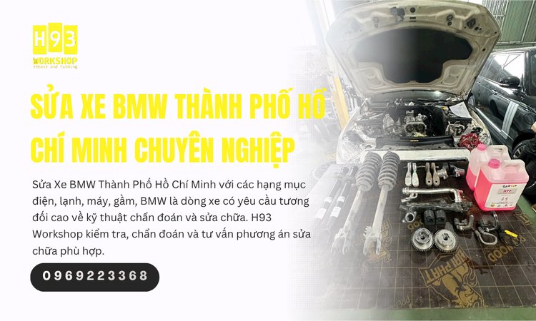 Sửa Xe BMW Thành Phố Hồ Chí Minh Chuyên Nghiệp