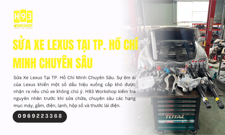 Sửa Xe Lexus Tại TP. Hồ Chí Minh Chuyên Sâu
