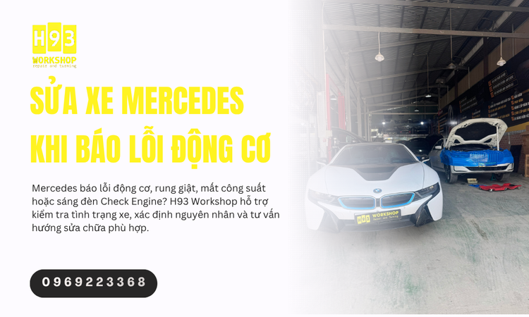 Sửa Xe Mercedes Khi Báo Lỗi Động Cơ: Nguyên Nhân Và Cách Khắc Phục