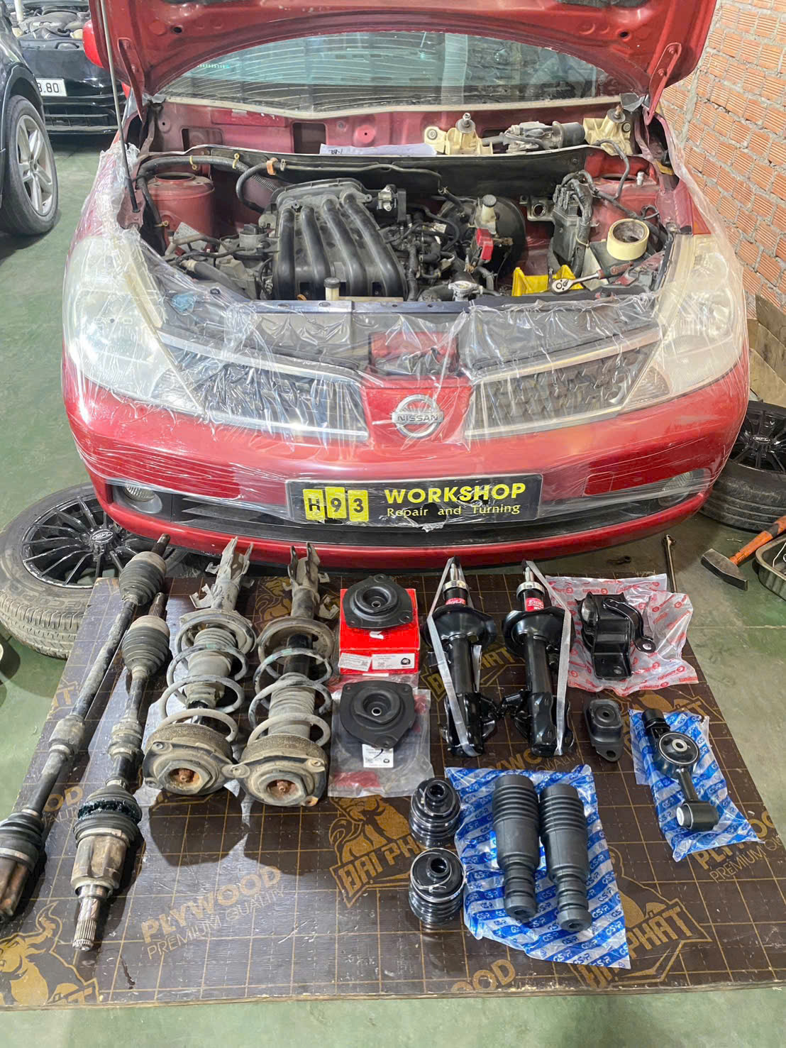 Những Hư Hỏng Thường Gặp Khi Sửa Xe Mercedes Sau Va Chạm