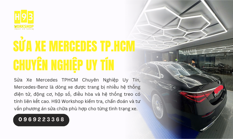 Sửa Xe Mercedes TP.HCM Chuyên Nghiệp Uy Tín