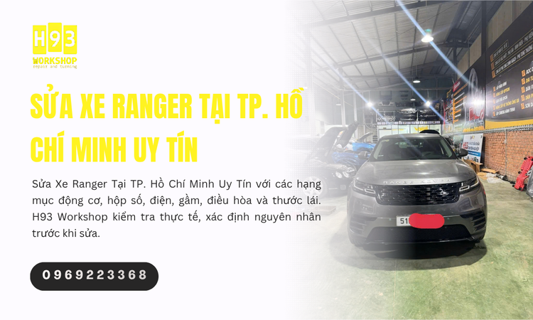 Sửa Xe Ranger Tại TP. Hồ Chí Minh Uy Tín