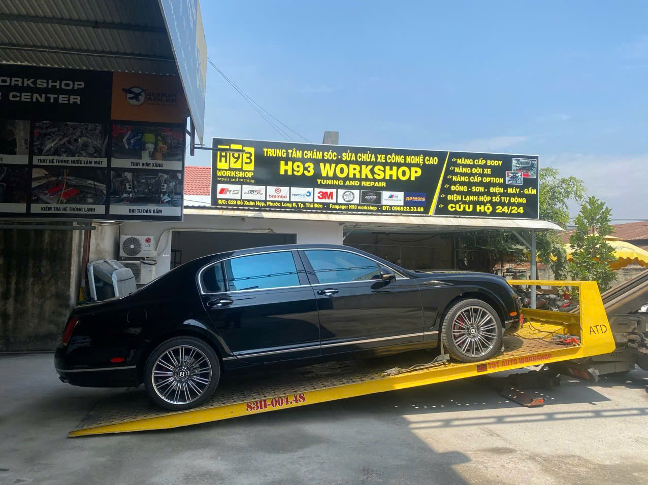 Đồng sơn bentley thủ đức