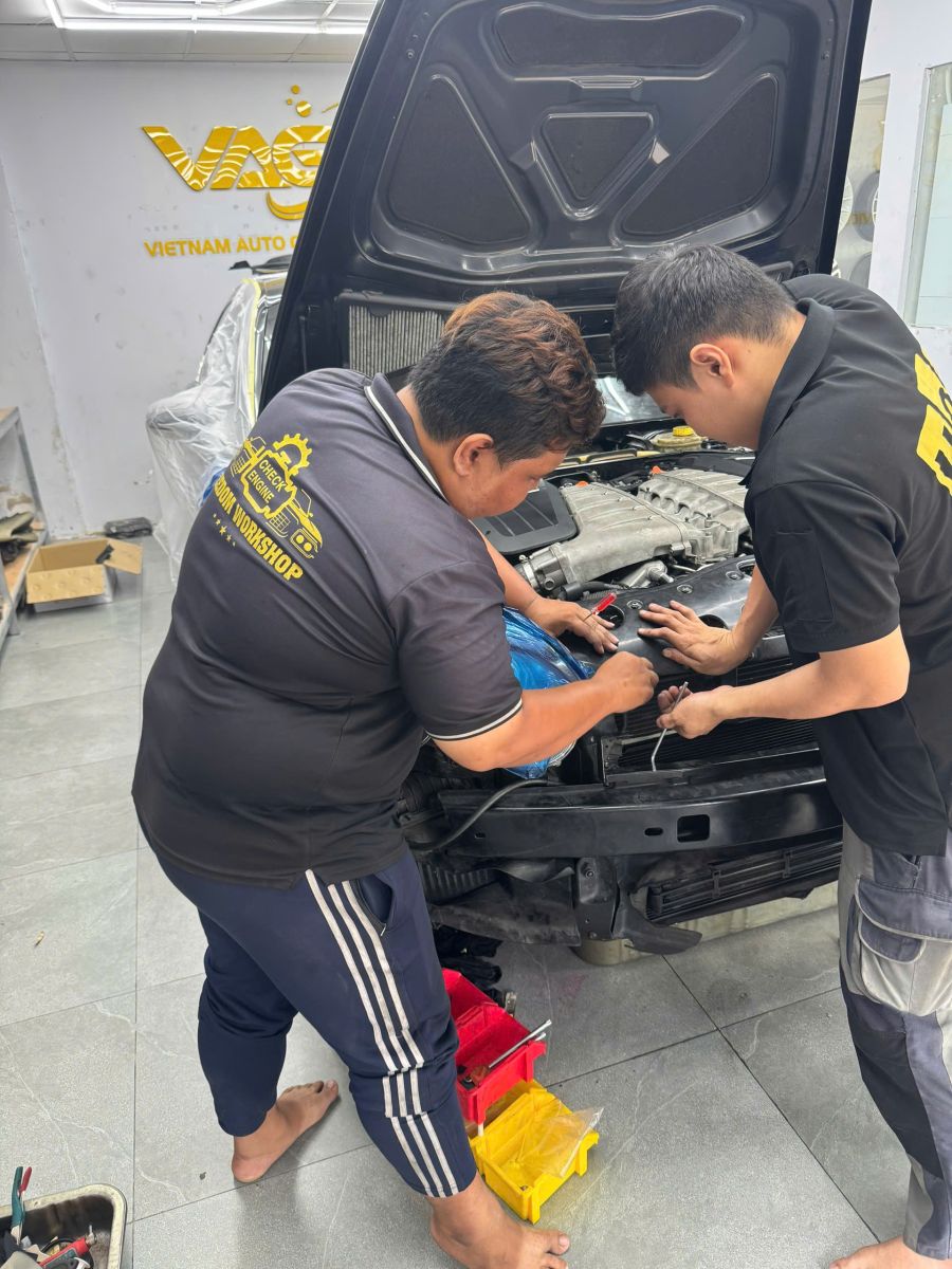 bảo dưỡng bentley thủ đức 