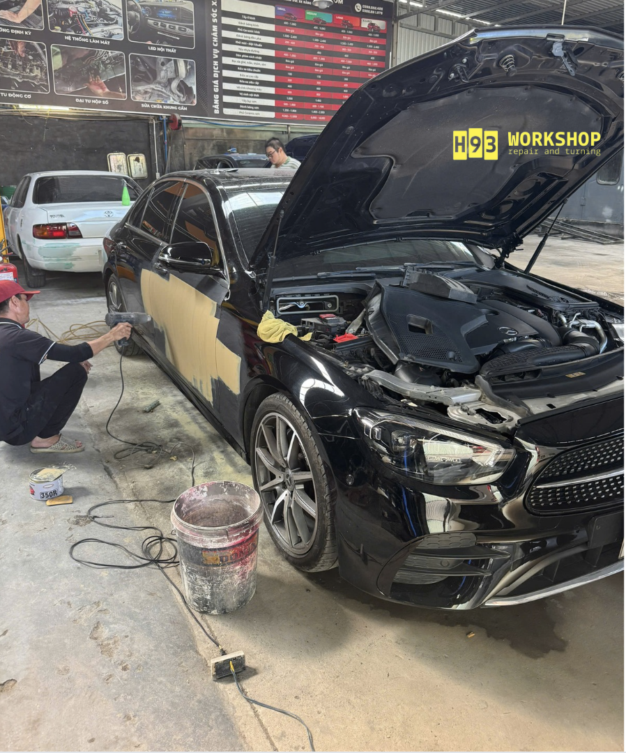 Đồng sơn mercedes thủ đức