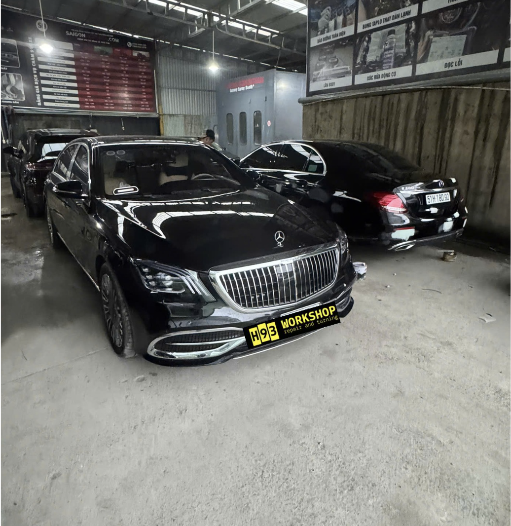 Đồng sơn mercedes thủ đức