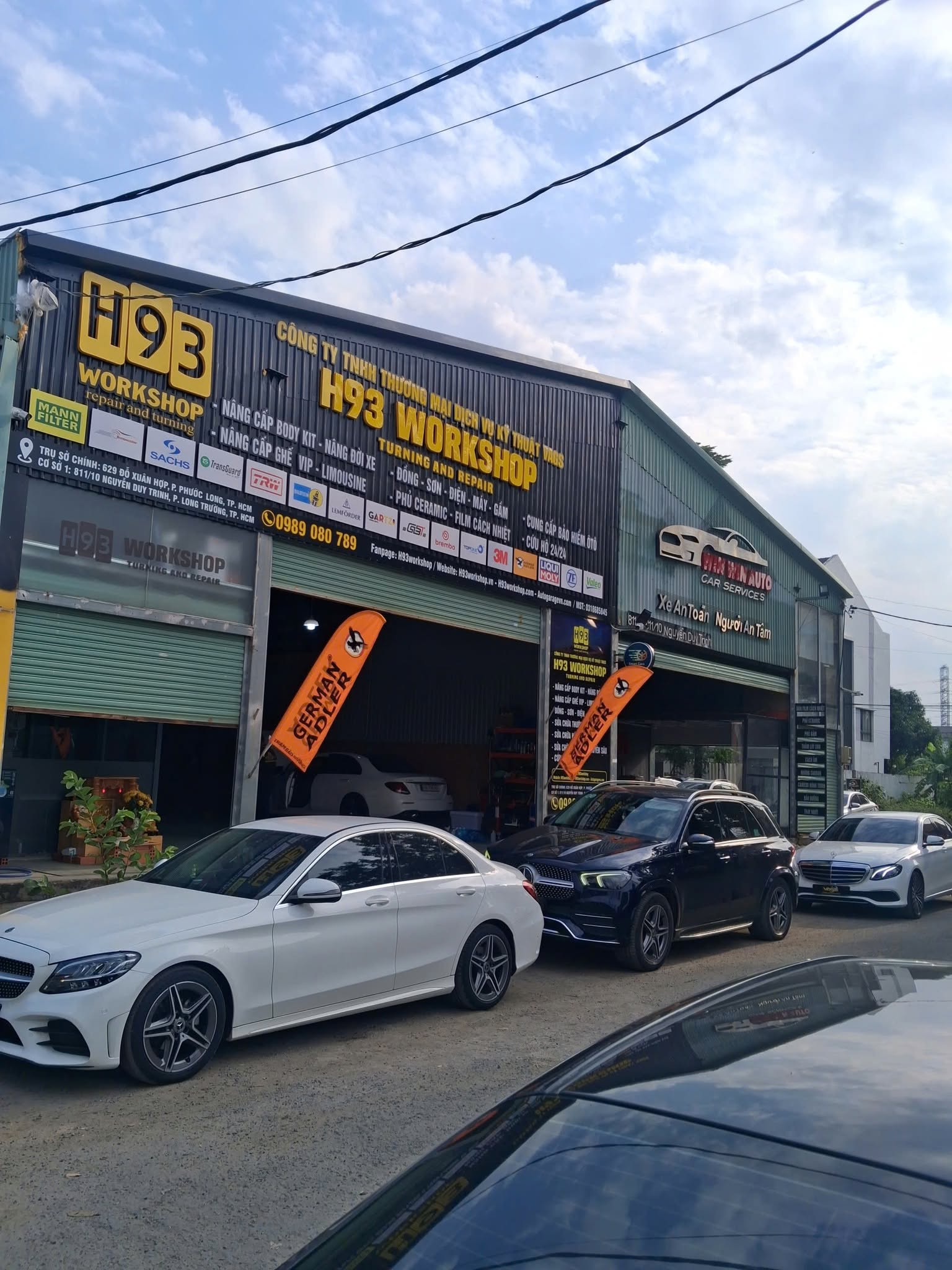 Dịch vụ bảo dưỡng ô tô thủ đức chuyên nghiệp tại H93workshop