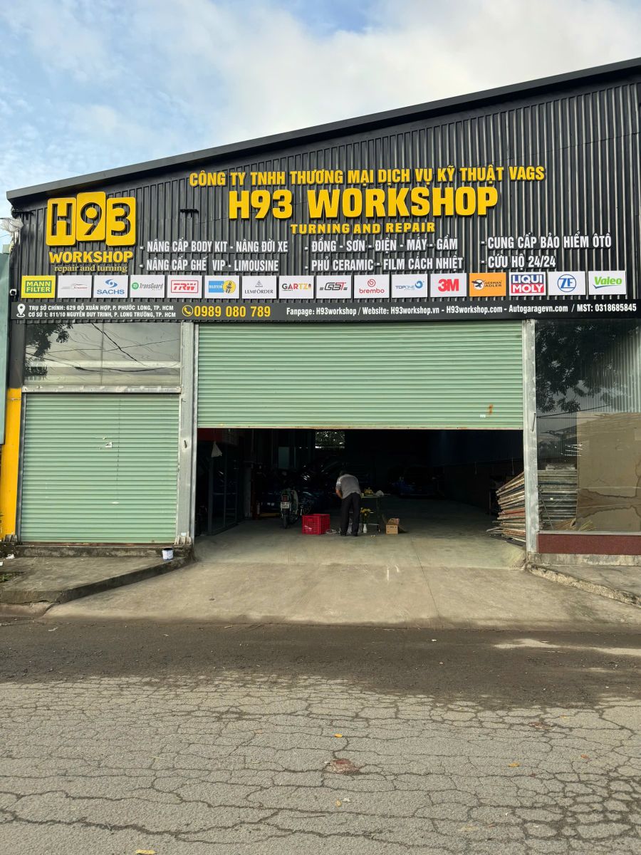 Garage ô tô uy tín thủ đức 
