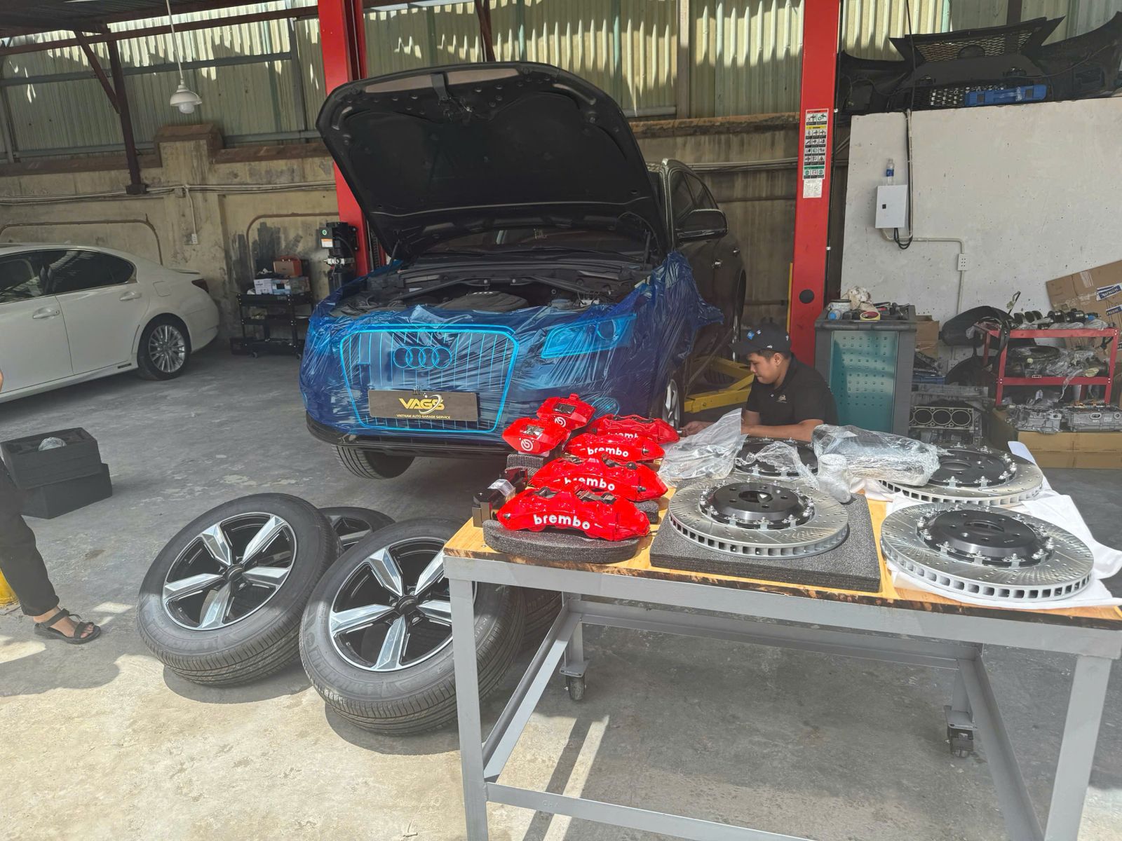 Nâng cấp phanh brembo thủ đức 