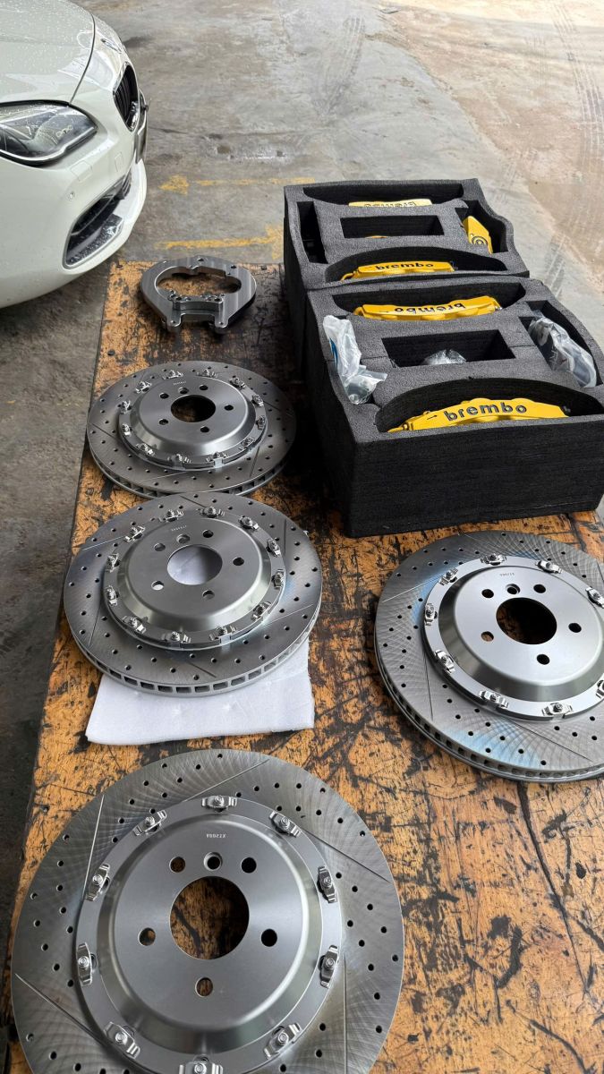 nâng cấp phanh Brembo thủ đức