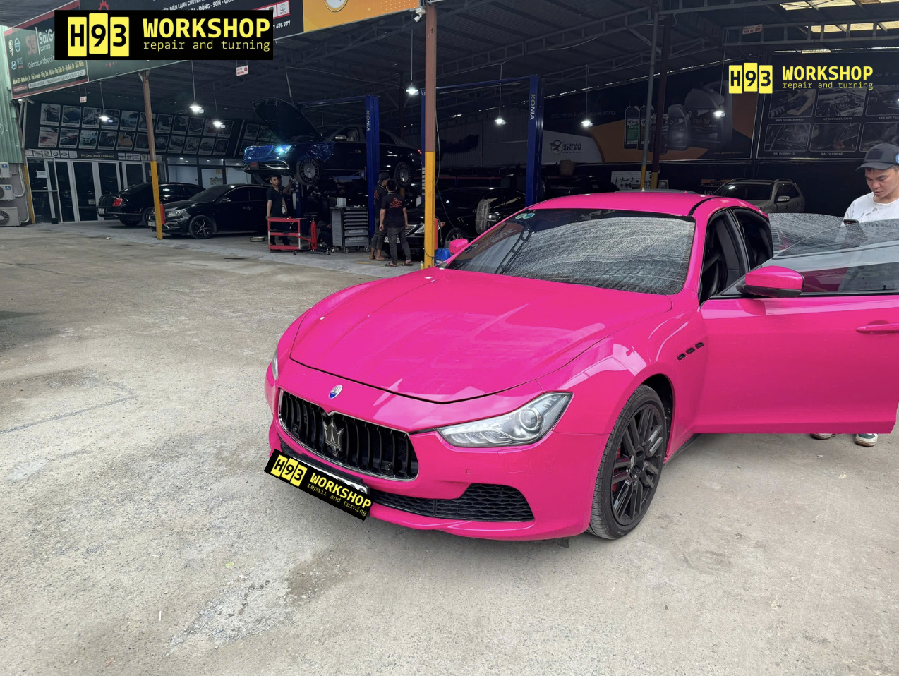 sửa chữa Maserati thủ đức