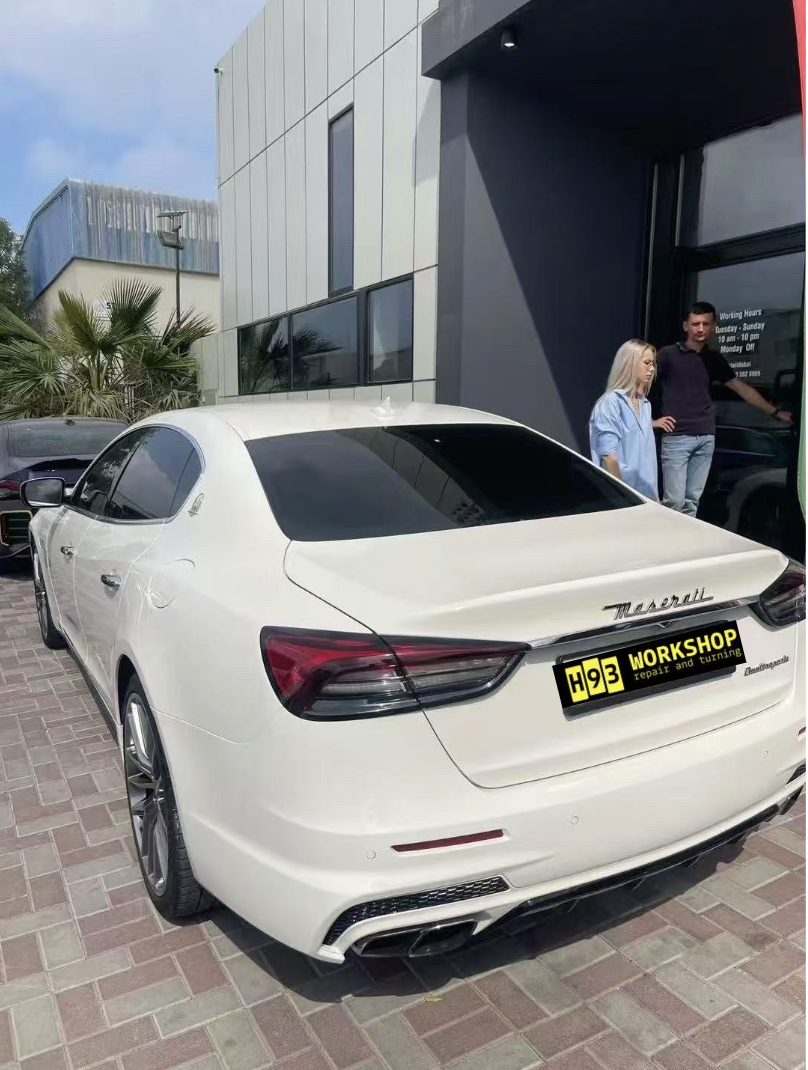 Nâng cấp bodykit Maserati