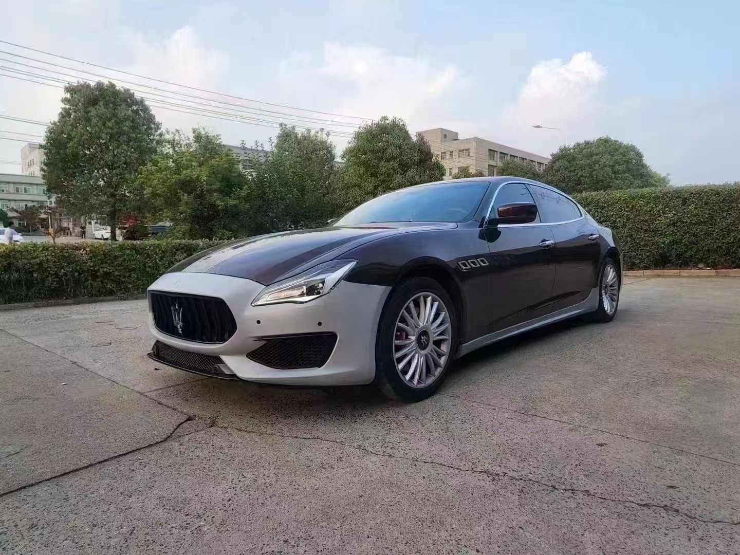 Nâng cấp bodykit Maserati