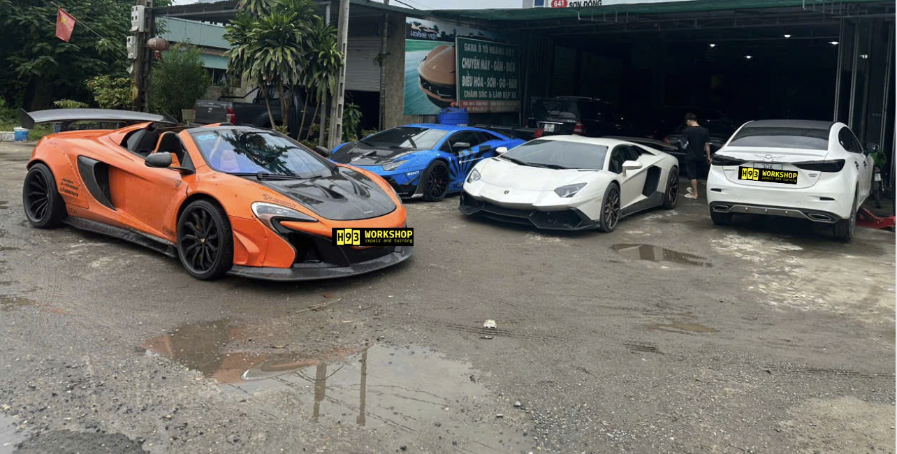 sửa chữa bảo dưỡng McLaren thủ đức