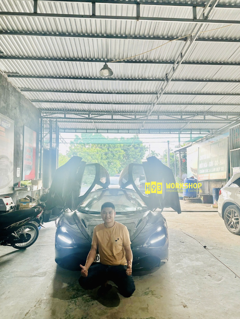 Độ bodykit McLaren thủ đức