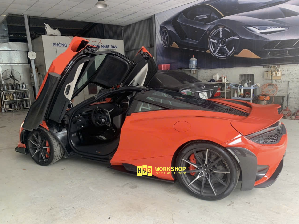 sửa chữa bảo dưỡng McLaren thủ đức