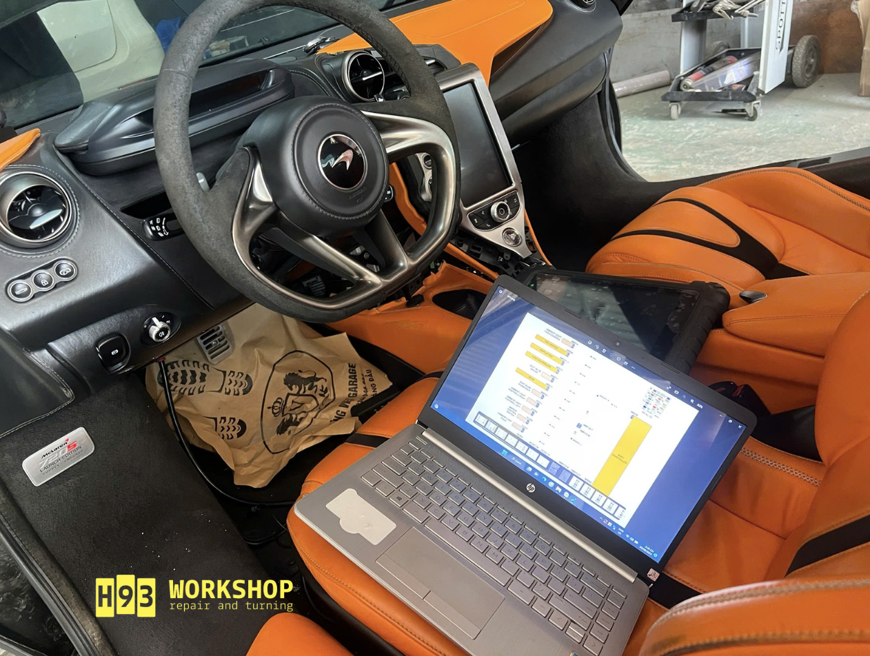 sửa chữa bảo dưỡng McLaren thủ đức