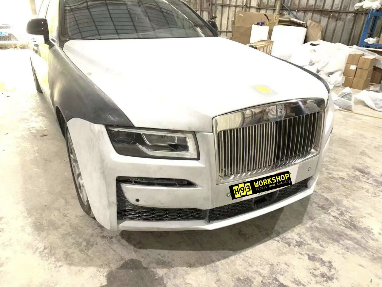 Độ bodykit Roll Royce thủ đức