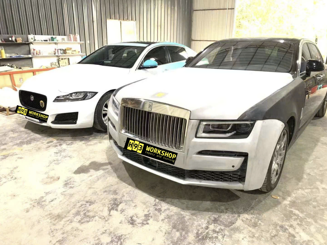 Độ bodykit Roll Royce thủ đức
