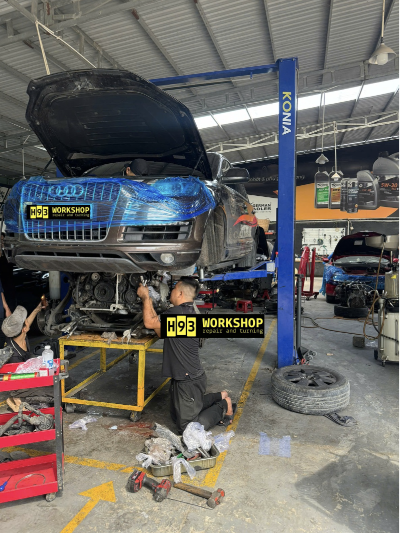 Đại tu động cơ Audi thủ đức