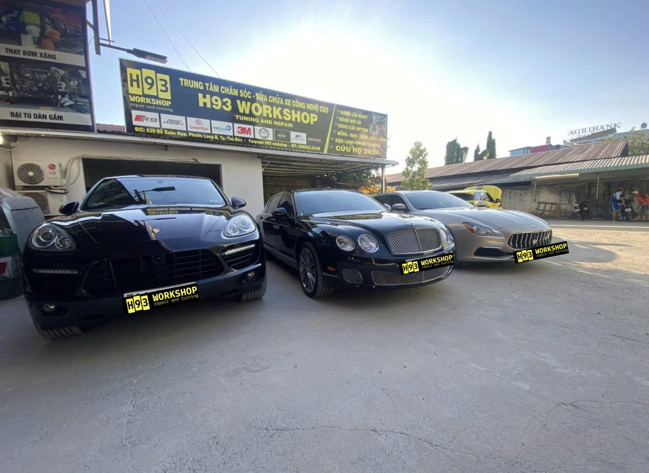 Độ bodykit Bentley thủ đức