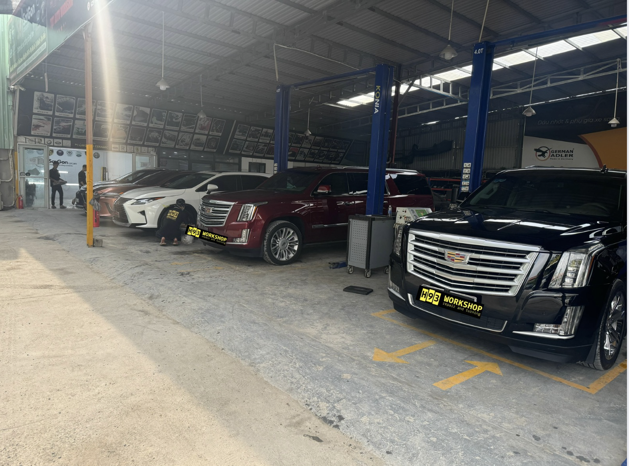 Bảo dưỡng ô tô cadilac thủ đức