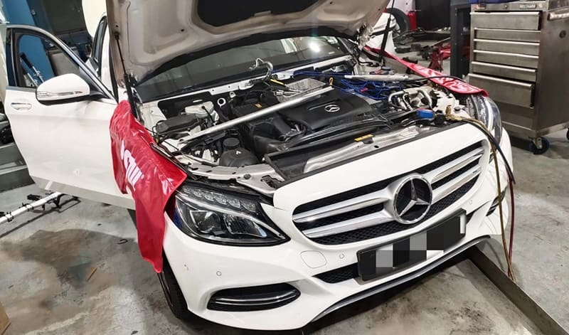 Bảo Dưỡng Dàn Nóng Lạnh Mercedes HCM
