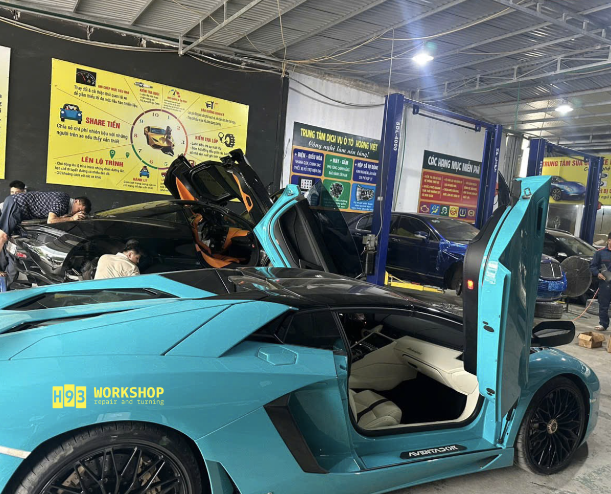 sửa chữa lamborghini thủ đức