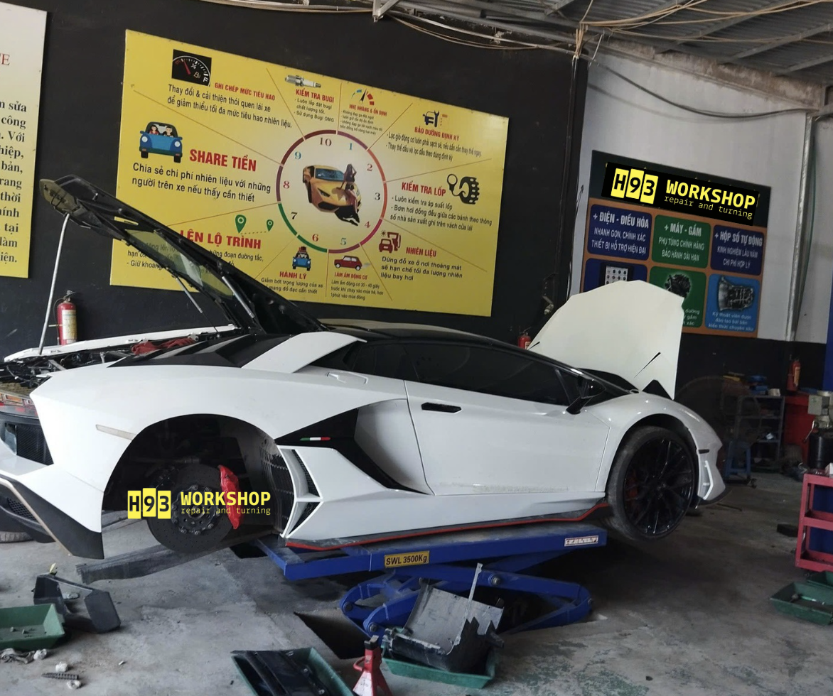 bảo dưỡng lamborghini thủ đức