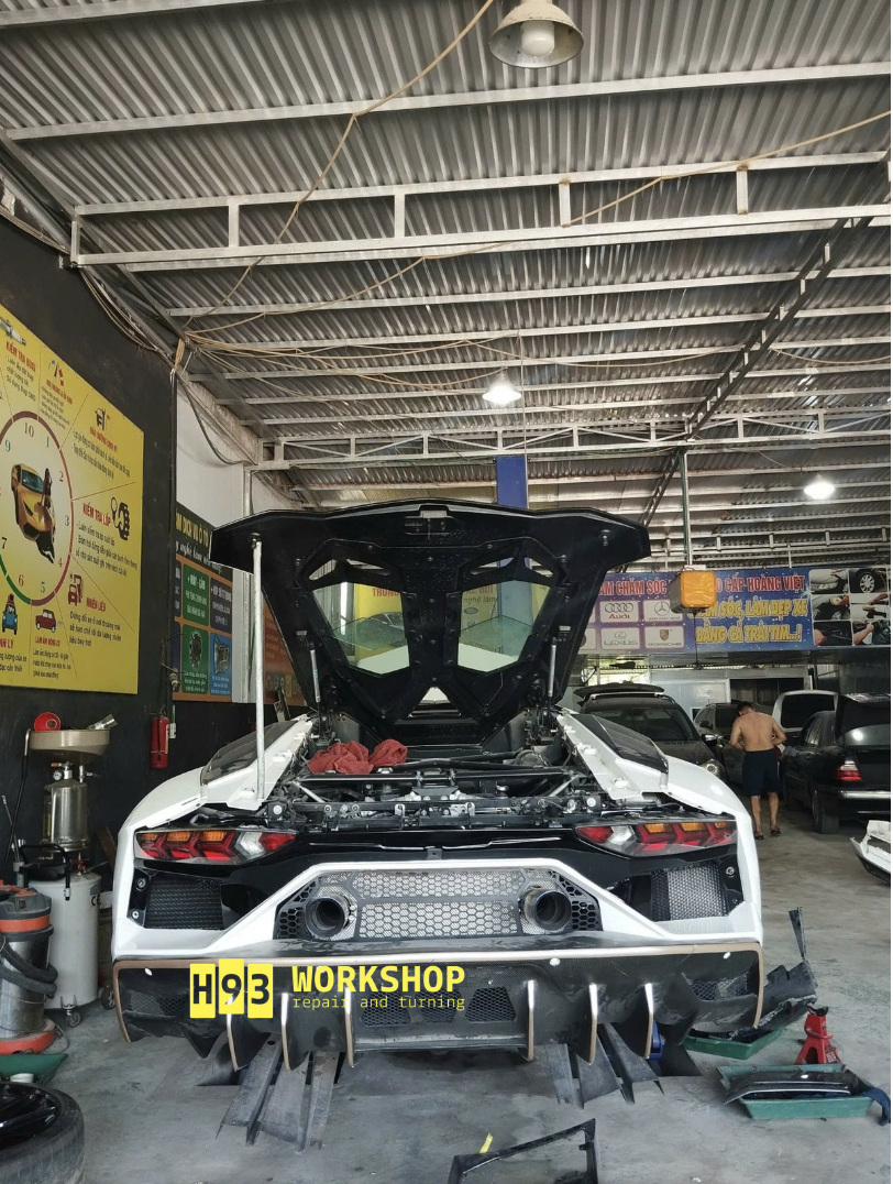 sửa chữa bảo dưỡng lamborghini