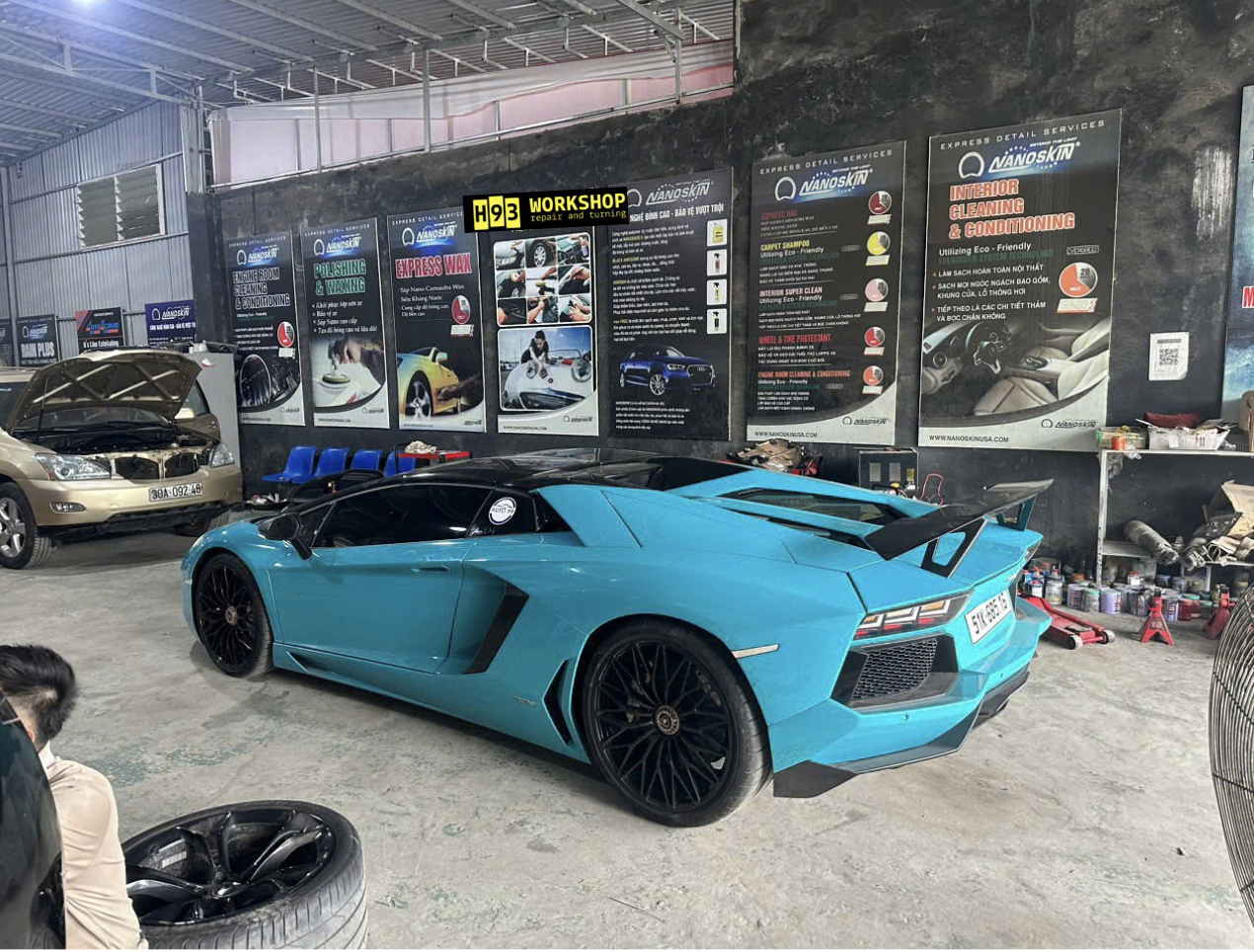 Độ bodykit Lamborghini thủ đức