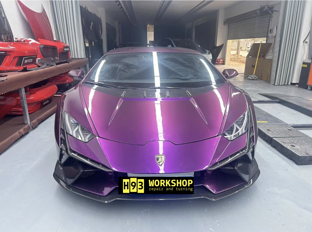 Độ bodykit Lamborghini thủ đức