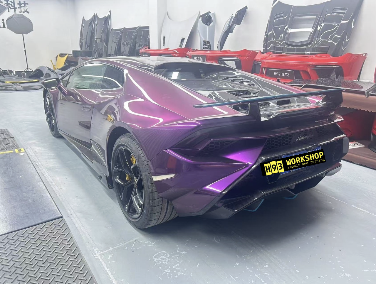 Độ bodykit Lamborghini thủ đức