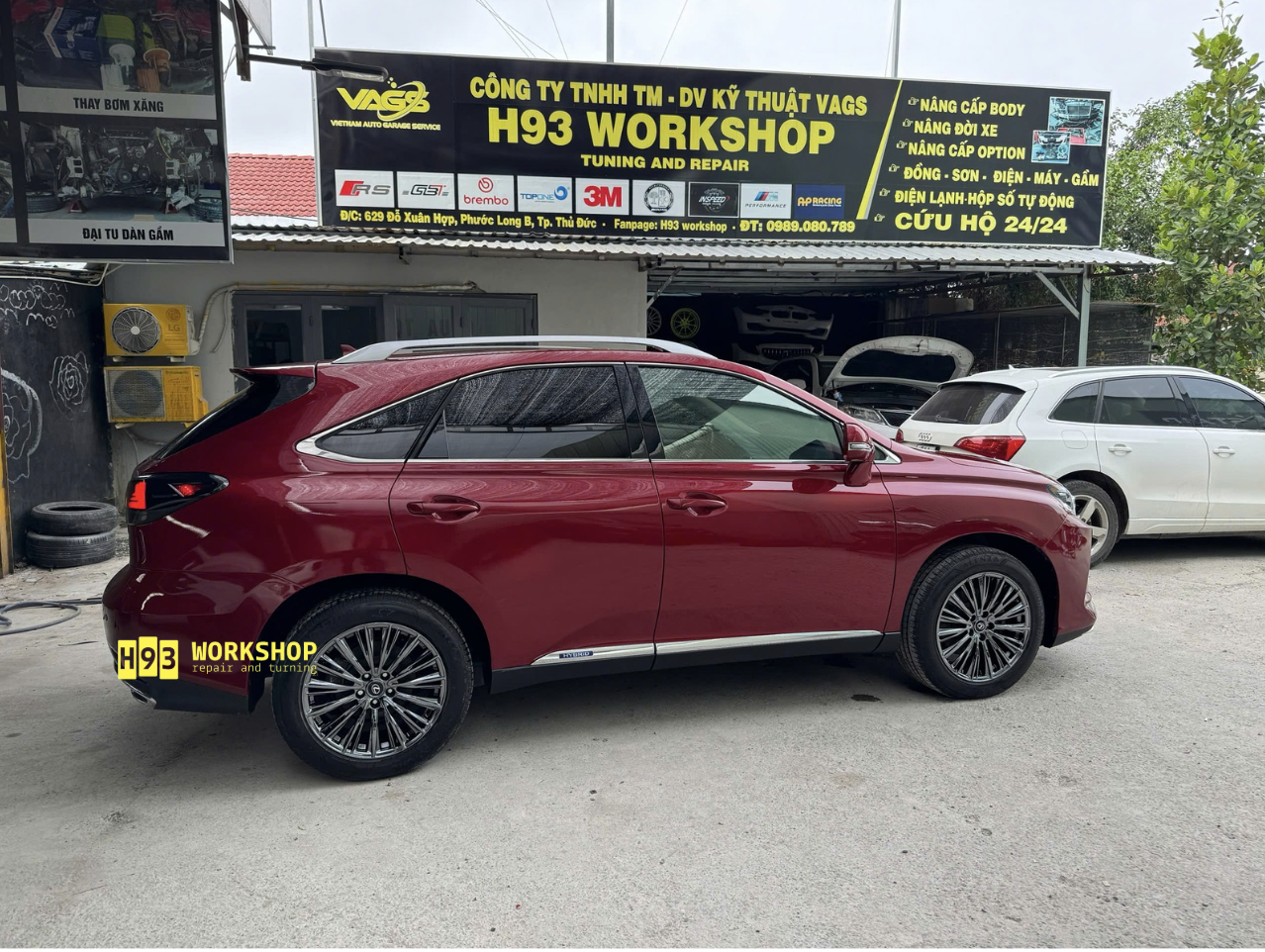 Nâng cấp bodykit lexus thủ đức 