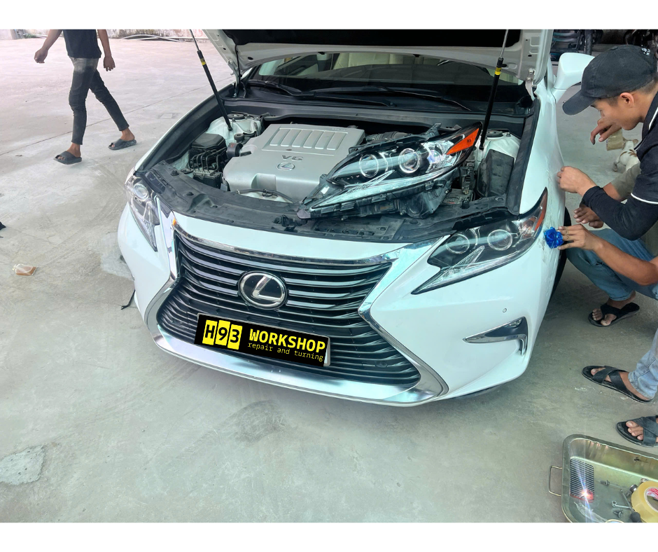 sửa chữa lexus h93 worskshop