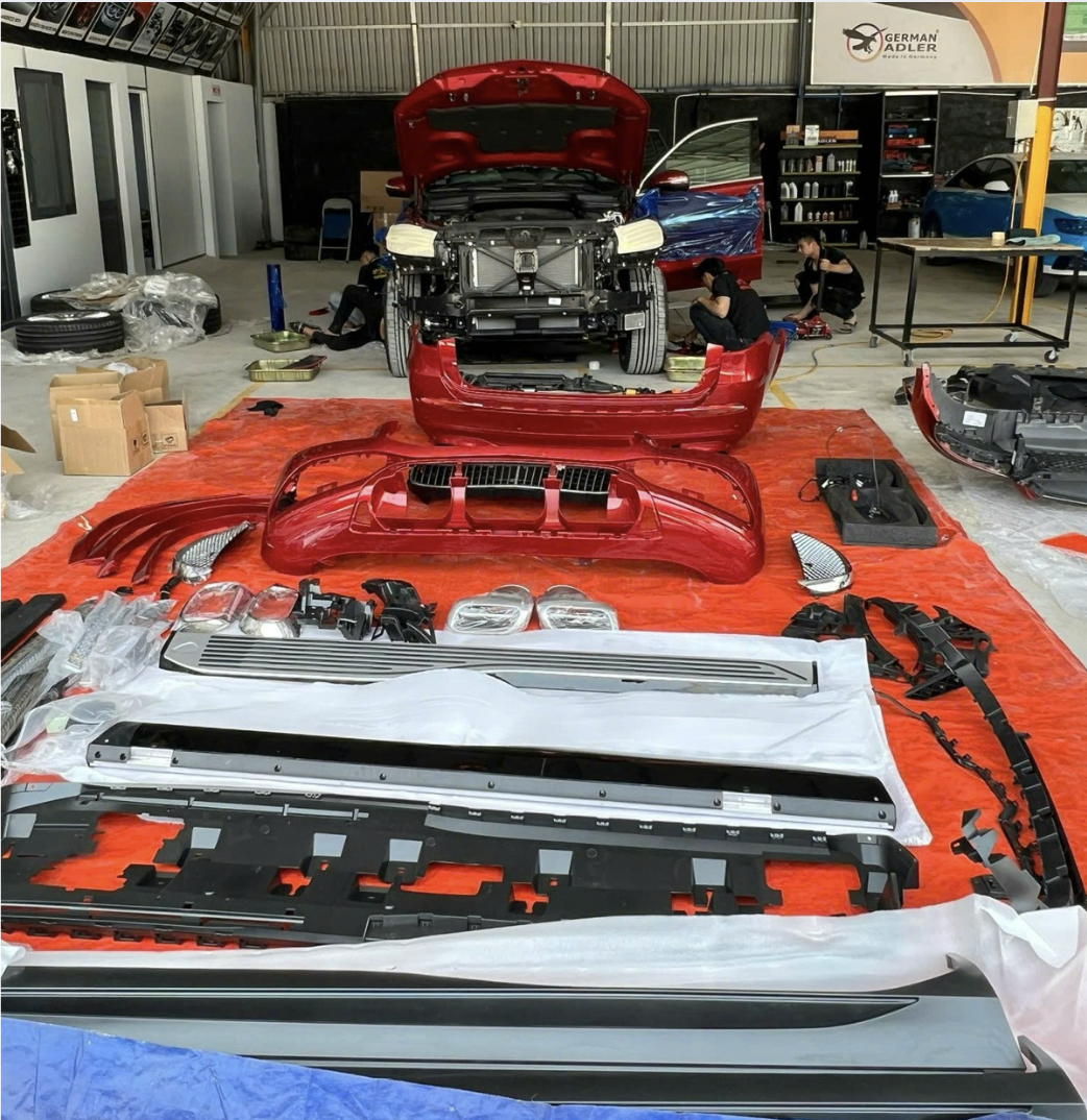 Độ bodykit Maybach thủ đức